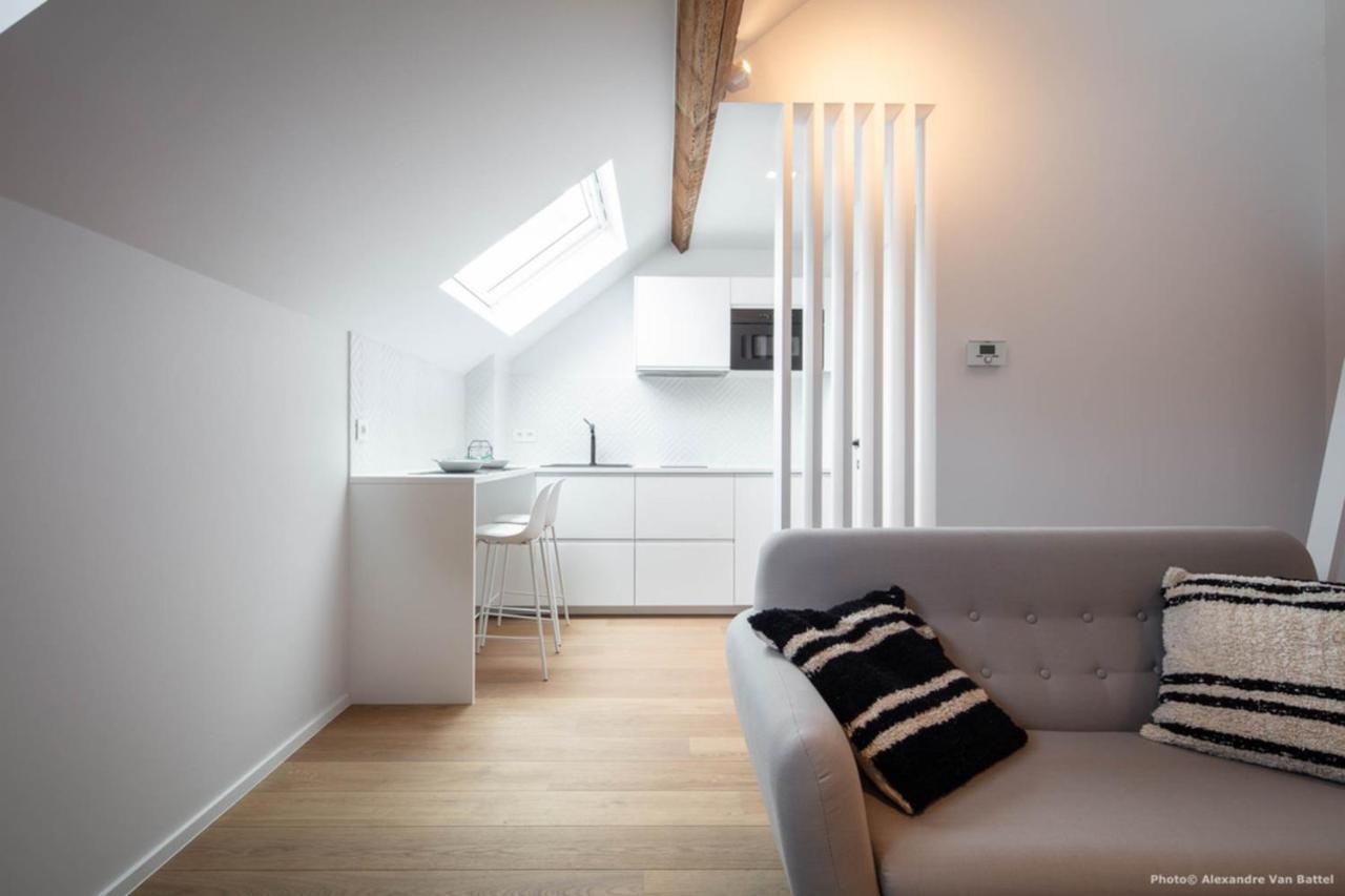 Studios Fully Equipped Near Place Stephanie Brussels Luaran gambar