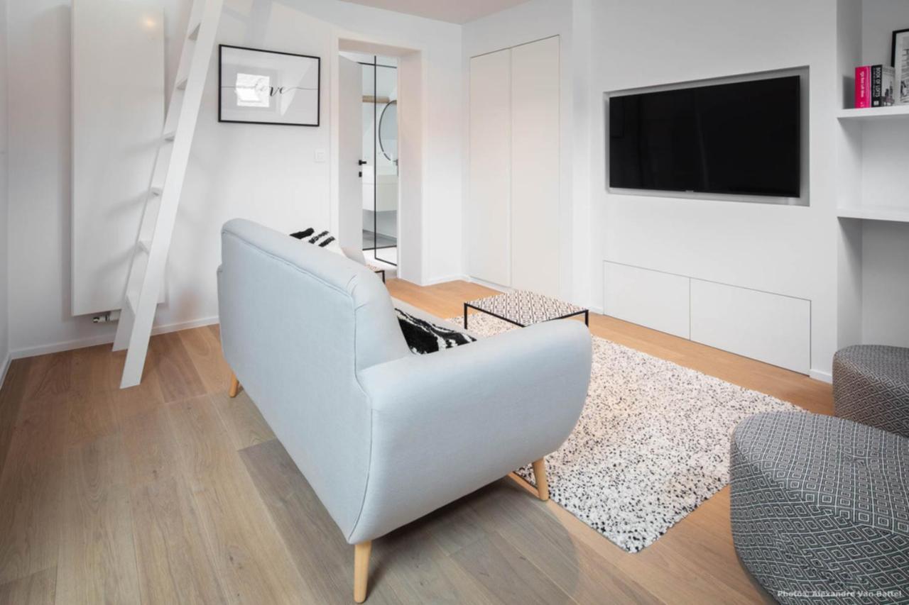 Studios Fully Equipped Near Place Stephanie Brussels Luaran gambar