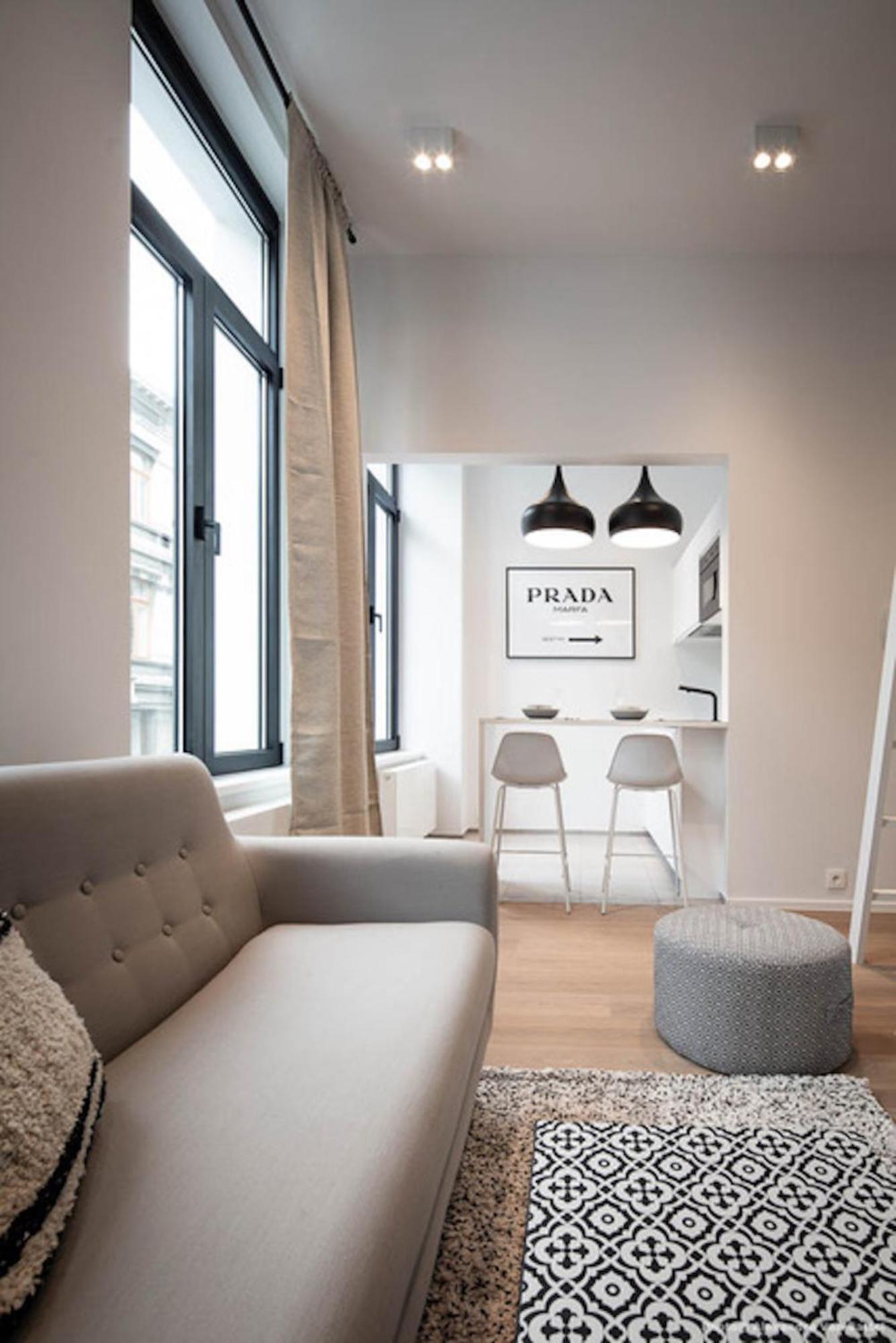 Studios Fully Equipped Near Place Stephanie Brussels Luaran gambar